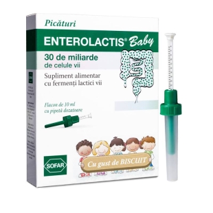 Enterolactis - Baby picaturi 10ml 