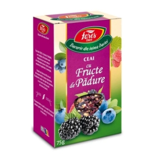 Ceai aromat cu fructe de padure, 75 g, Fares