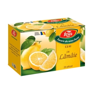 Ceai Lamaie Aromfruct, 20 plicuri, Fares