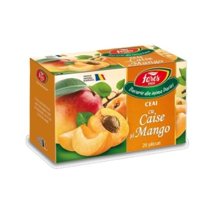 Ceai Cu Caise Si Mango,  20plicuri, Fares