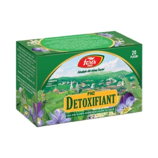 Ceai detoxifiant purificarea organismului, 20plicuri, Fares