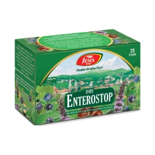 Ceai Enterostop antidiareic, 20plicuri, Fares