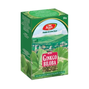 Ceai frunze de Ginkgo Biloba, 50g, Fares