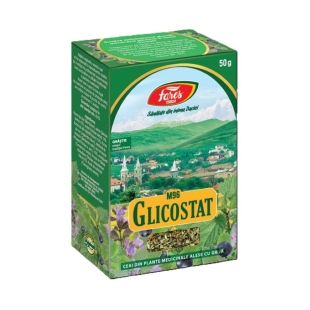 Ceai glicostat, 50g, Fares