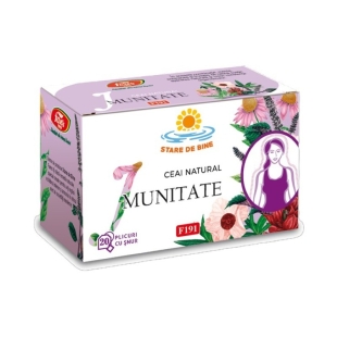 Ceai imunitate F191, 20plicuri, Fares