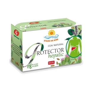 Ceai Protector Hepatic D151, 20plicuri, Fares