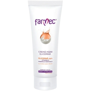 Crema de maini cu glicerina 24%, 150 ml, Farmec