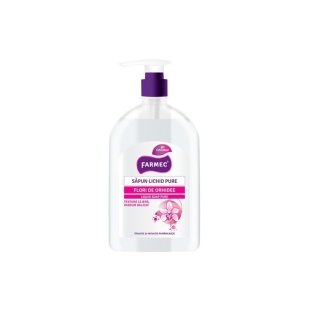 Sapun lichid Pure cu flori de orhidee, 500 ml, Farmec