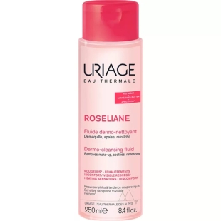 Fluid de curatare anti-roseata Roseliane, 250 ml, Uriage