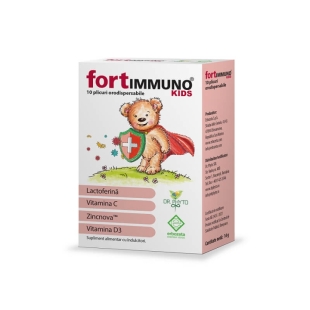 Fortimmuno Kids, 10 plicuri orodispersabile, Dr. Phyto
