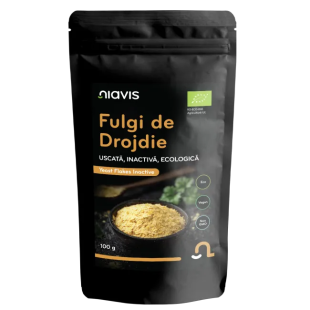 Fulgi de drojdie uscata inactiva, 100 g, Niavis