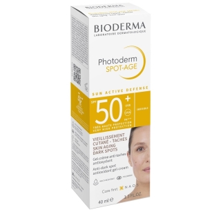 Gel-crema SPF 50+ Photoderm Spot-Age, 40 ml, Bioderma