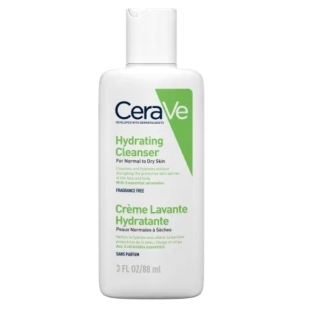 Gel de spalare hidratant piele normal-uscata travel size, 88 ml, Cerave