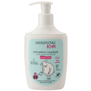 Gel spalare corp si par Hydra-Care, 300 ml, Gerovital Kids
