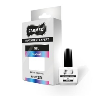 Farmec - Tratament Expert Gel Pentru Unghii Top Coat 11ml