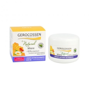 Crema antirid de noapte Natural, 100 ml, Gerocossen