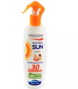 Natural Sun lotiune copii SPF 30+, 200ml, Gerocossen
