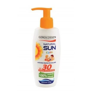 Lotiune spray pentru copii cu protectie solara SPF 50 Sun, 200 ml, Gerocossen
