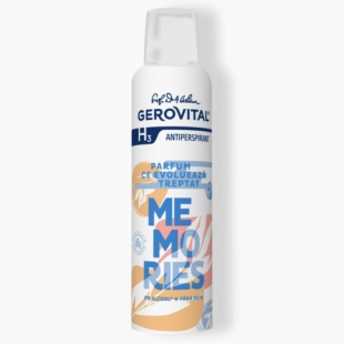 Antiperspirant H3 Memories, 150 ml, Gerovital