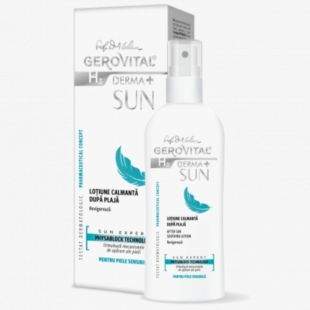 H3 Derma+ Sun lotiune calmanta dupa plaja, 150ml, Gerovital