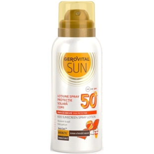 Lotiune Spray SPF50 pentru copii Sun, 100 ml, Gerovital