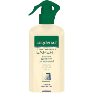 Balsam nutritiv leave-in cu keratina Tratament Expert, 150 ml, Gerovital