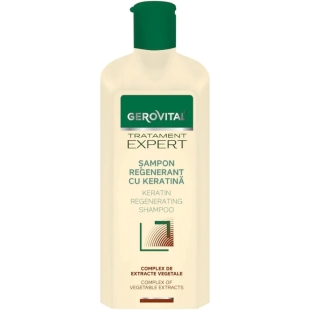 Sampon regenerant cu keratina Tratament Expert, 400 ml, Gerovital