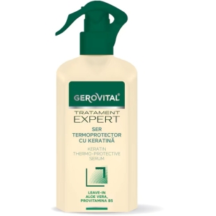 Ser termoprotector cu keratina Tratament Expert, 150 ml, Gerovital