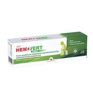 Hemovert crema, 40 ml, Sun Wave Pharma