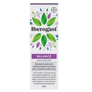 Iberogast Balance picaturi orale, 20 ml, Bayer