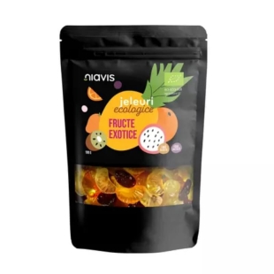 Jeleuri ecologice cu fructe exotice, 100 g, Niavis
