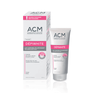 Lapte de corp cu efect de albire Depiwhite, 200 ml, Acm