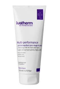 Lapte demachiant pentru fata si ochi Multi-performance, 200 ml, Ivatherm