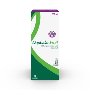 Duphalac Fruit solutie orala, 667 mg/ml, 200 ml, Viatris