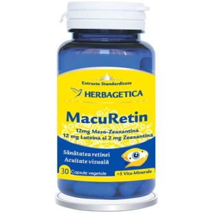 Macuretin, 30 capsule, Herbagetica