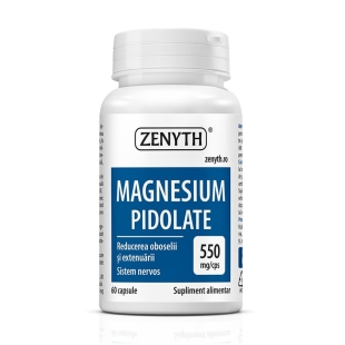 Magnesium Pidolate 550 mg, 60 capsule, Zenyth