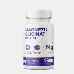 Magneziu glicinat Optim, 60 capsule, Nutrific