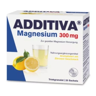 Magneziu 300mg, 20plicuri, Additiva