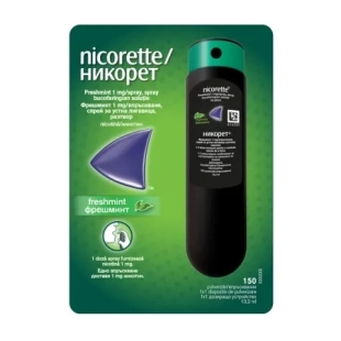 Nicorette Freshmint spray, 1 mg, 13,2 ml, Mcneil
