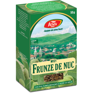 Ceai frunze de nuc 50g, Fares