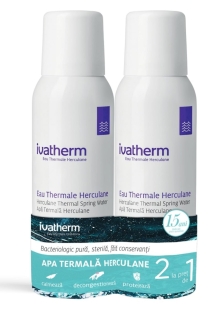 Pachet Apa termala Herculane spray, 100 ml + 100 ml, Ivatherm