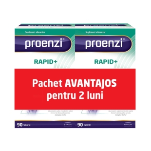 Pachet Proenzi Artrostop Rapid+, 90 + 90 tablete, Walmark