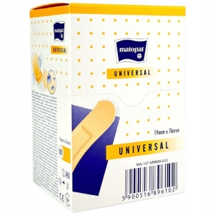 Plasturi universali, 100 bucati, Matopat