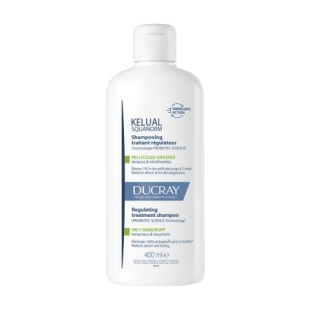 Sampon anti-matreata grasa Kelual Squanorm, 400 ml, Ducray