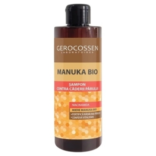Sampon pentru par degradat Manuka Bio, 400 ml, Gerocossen