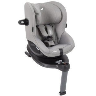 Scaun auto i-Spin 360° E Gray Flannel, 61 cm-105 cm, testat ADAC si certificat R129, Joie