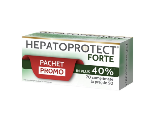Hepatoprotect - Forte 70compr pachet promo