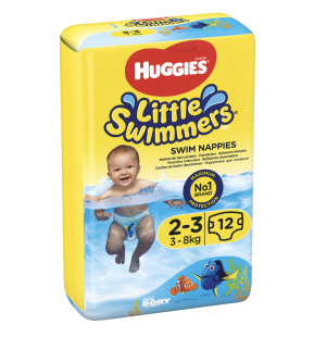Huggies - Little Swimmers 3-8kg 12buc