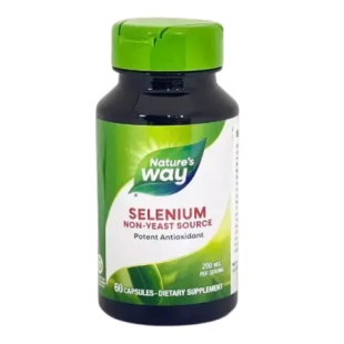Selenium 200 mcg Nature's Way, 60 capsule, Secom
