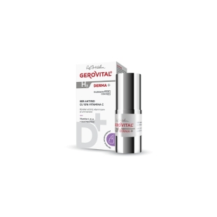Ser antirid cu 10% Vitamina C H3 Derma+, 15 ml, Gerovital